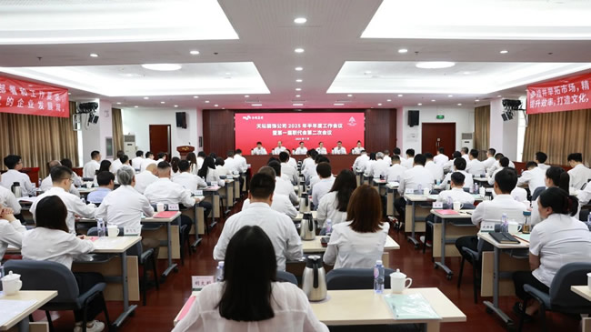 天坛装饰 | 天坛装饰公司召开2025 年半年度工作会议暨第一届职代会第二次会议
