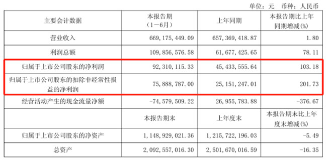 我乐2025年上半年利润暴增202%，接近去年全年